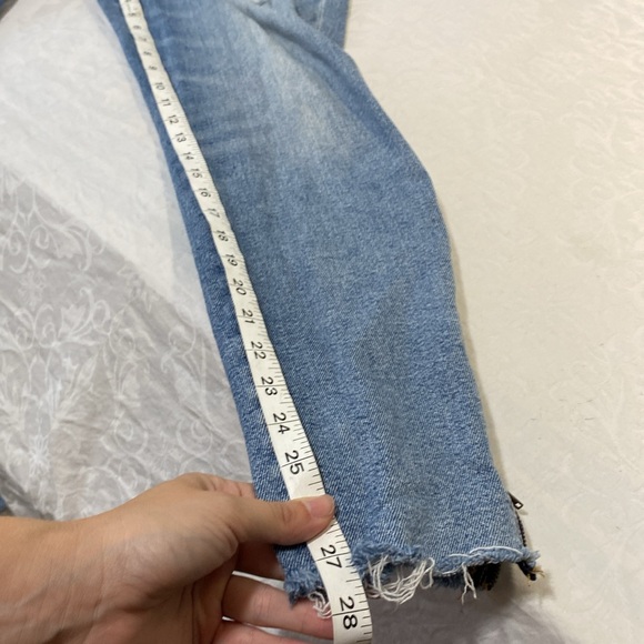 Rock & Republic Denim Leggings Jeggings Fever Full On 12 M Slimming Denim Faded - Picture 14 of 14